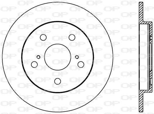 OPEN PARTS Bremžu diski BDA2397.10